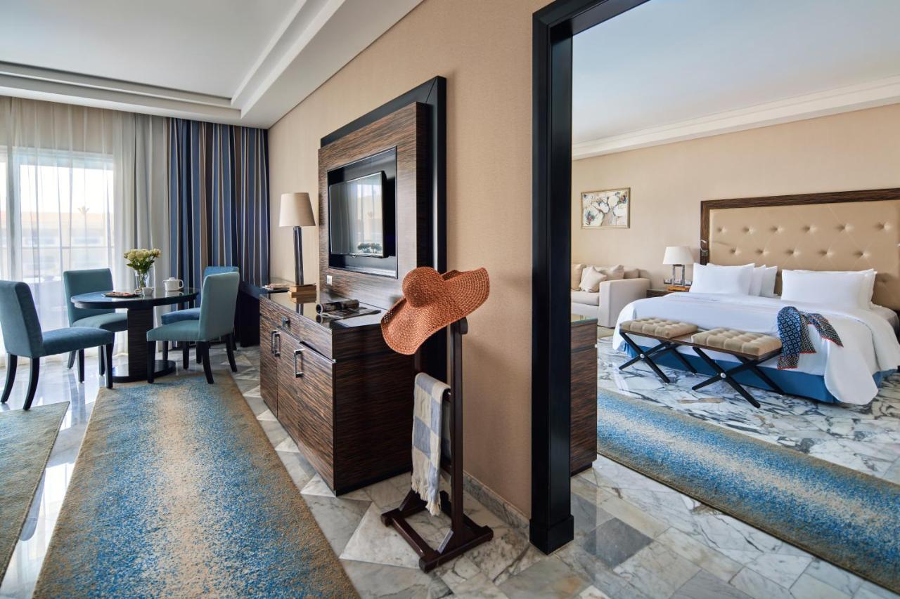 Rixos Alamein - Full Board Plus El Alamein Ngoại thất bức ảnh A guest room at the hotel